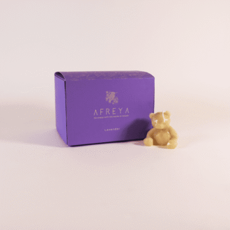 Lavender Teddy Candle