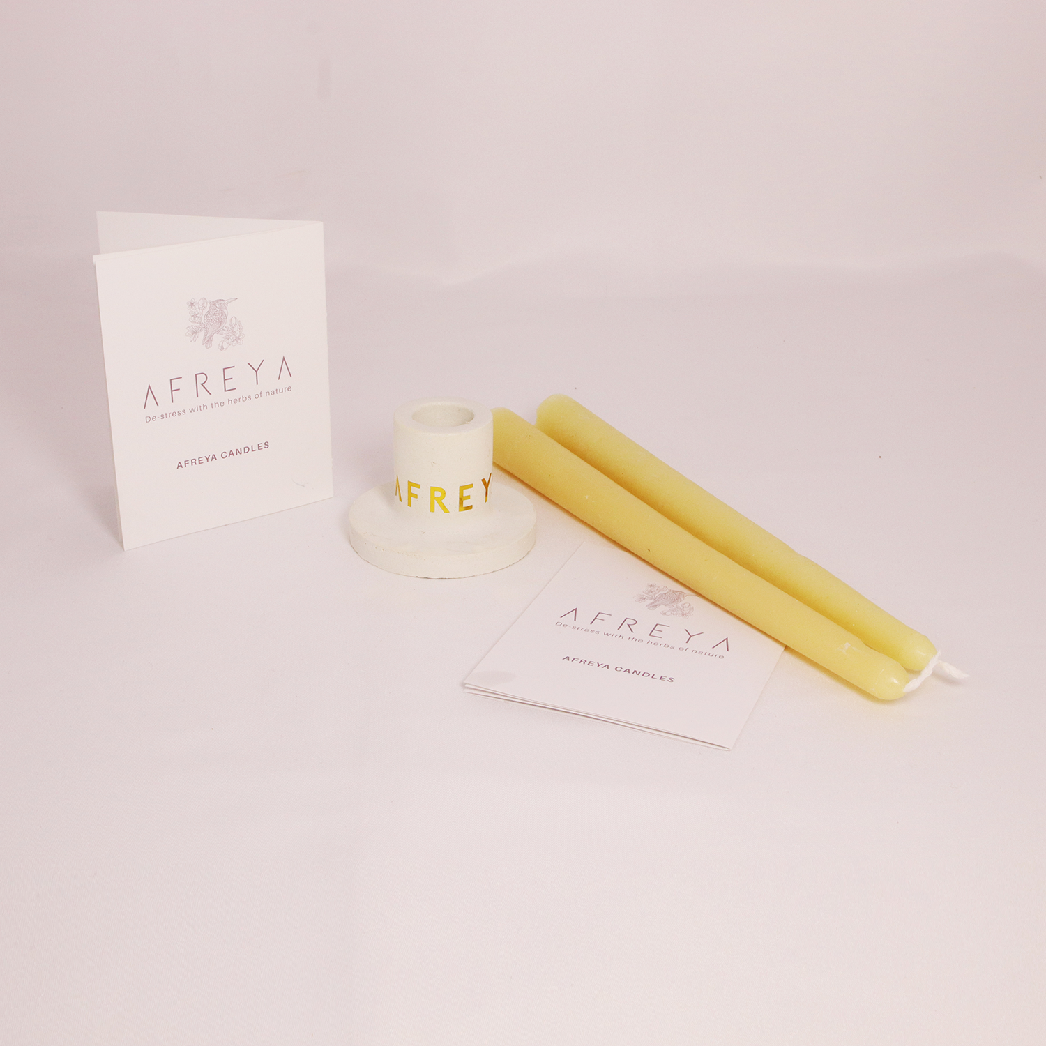 Oud Wood Taper Candle