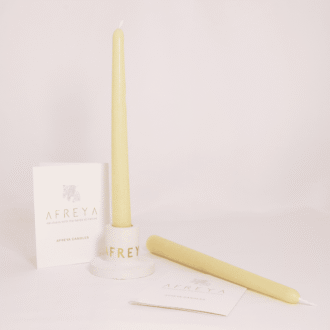 Rose Taper Candle