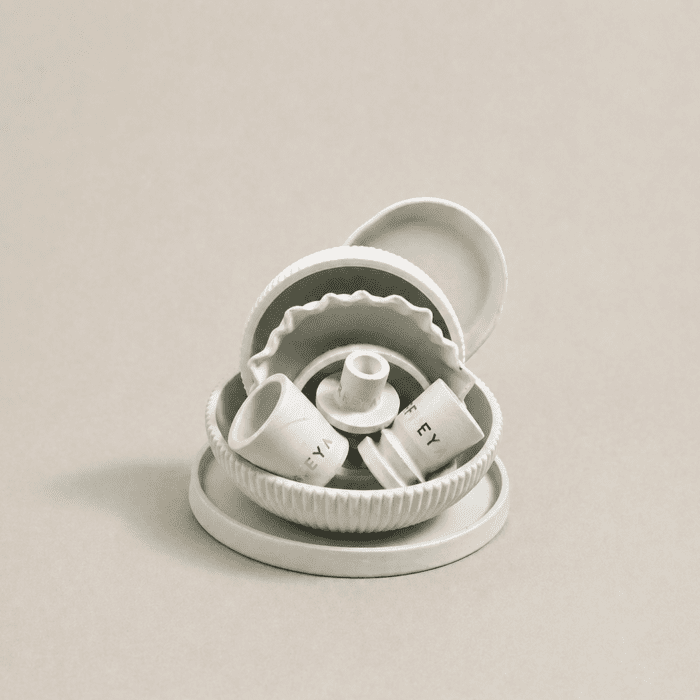 Concrete Set White Afreya Concrete Set White