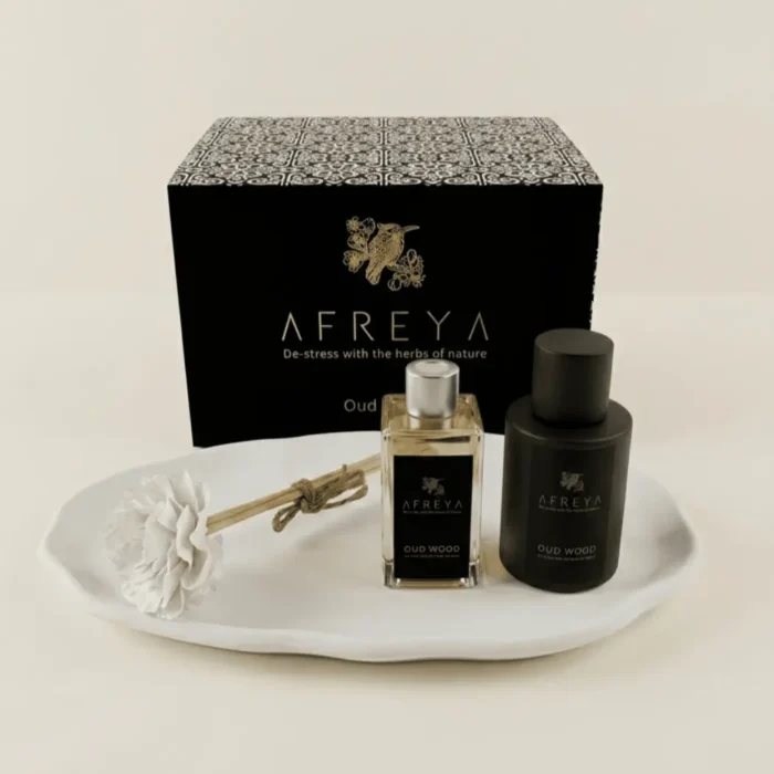 Redolence Reed Diffuser Oud Wood by Afreya