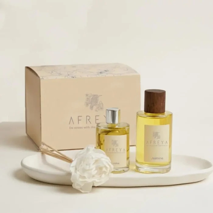 Reed Diffuser Redolence Set Jasmine by Afreya