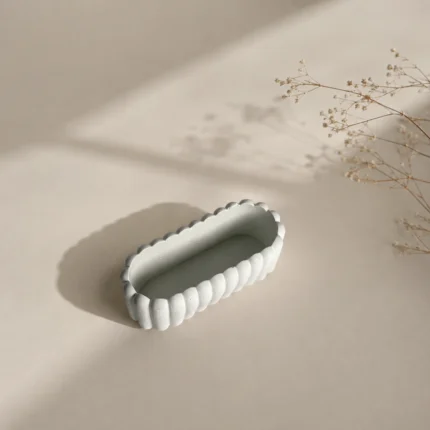 Small Concrete Basket