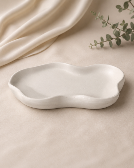 Abstract Concrete Bowl